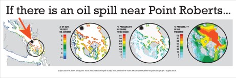 KM Spill Maps - Point Roberts