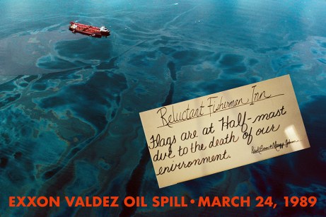 Oil Spreads from the Exxon Valdez